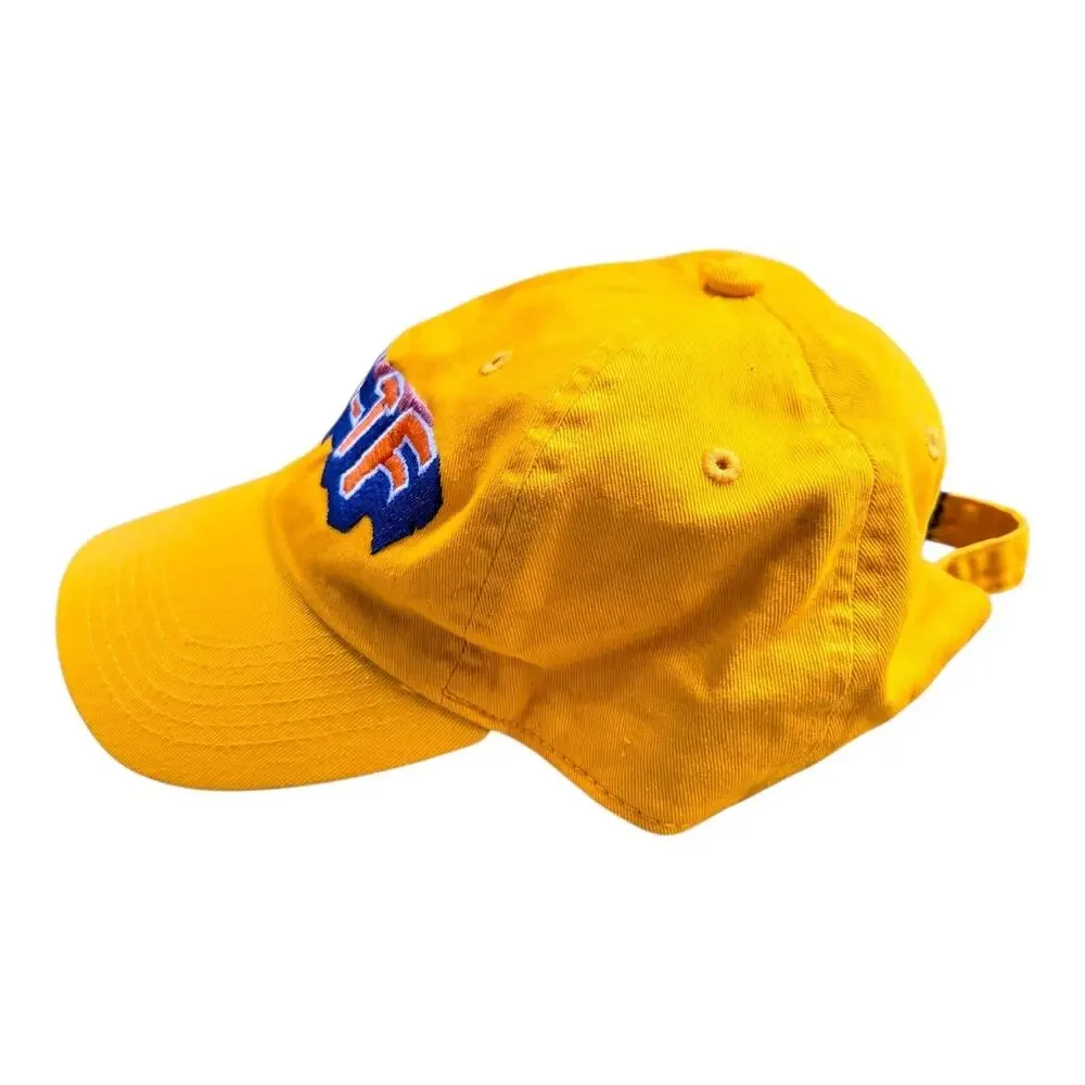 Newhattan NANI-TF Yellow Baseball Cap Hat Embroidered Anime Meme Streetwear HTF